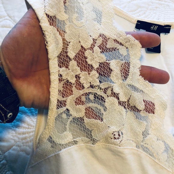 Lace and material obre style - Picture 4 of 5